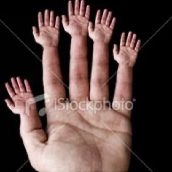 Five Small hands , bring back joy & laughter in 2024✋ - Picture 3 of 5